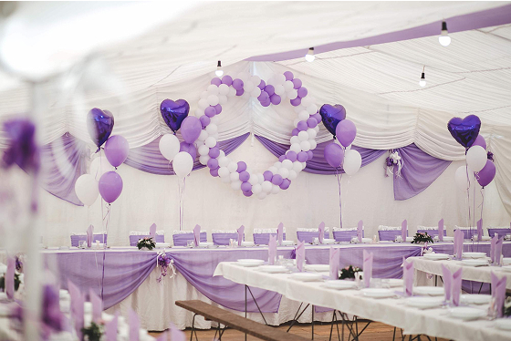 結婚式場の装飾